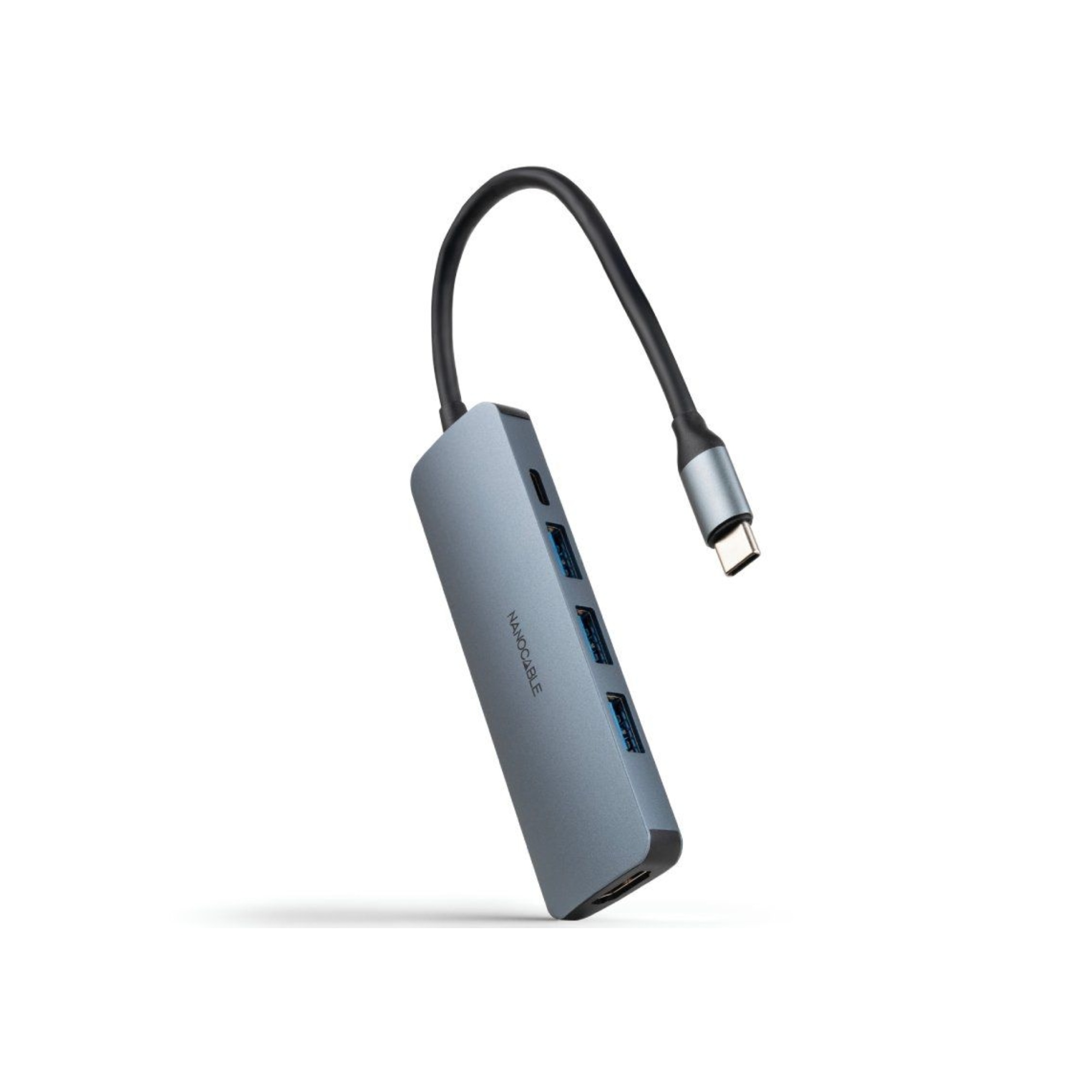 Nanocable Hub USB-C 3xUSB-A+HDMI+USB-C PD